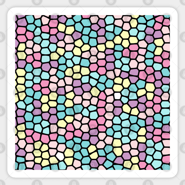 Painted Glass Of Pastel Colors Sticker by Peaceful Space AS